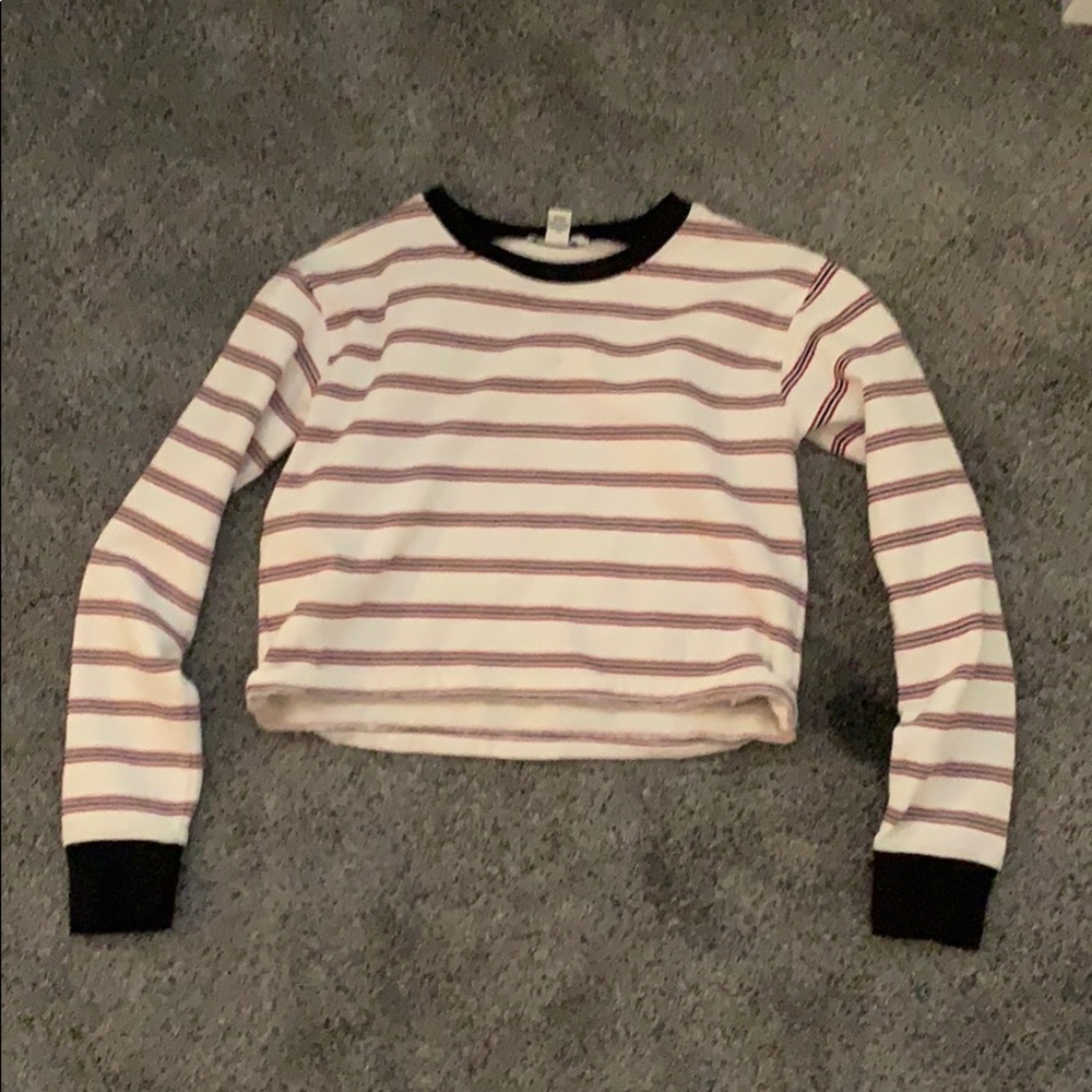 Cropped sweatshirt